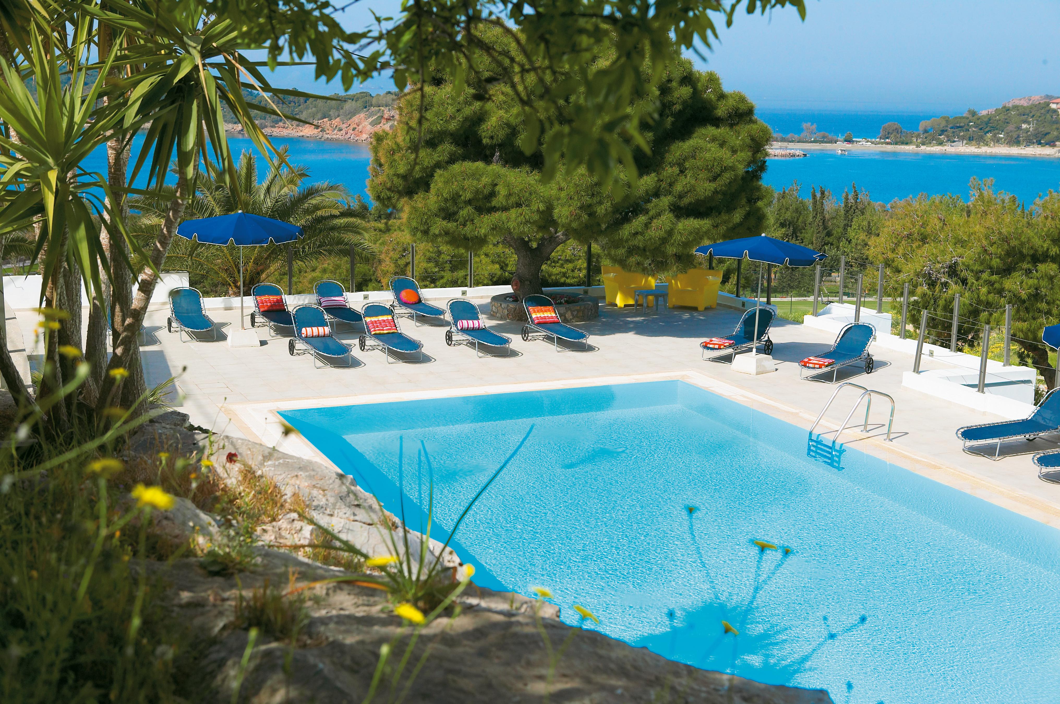 The Roc Club Hotel Vouliagmeni Bagian luar foto